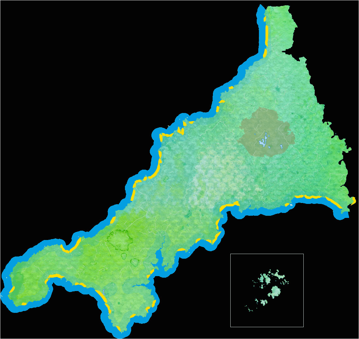 maps places in cornwall