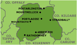 map of county longford ireland ireland maine