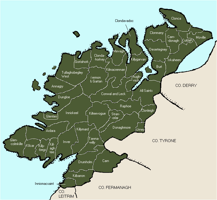 map of fanad head donegal download them and print