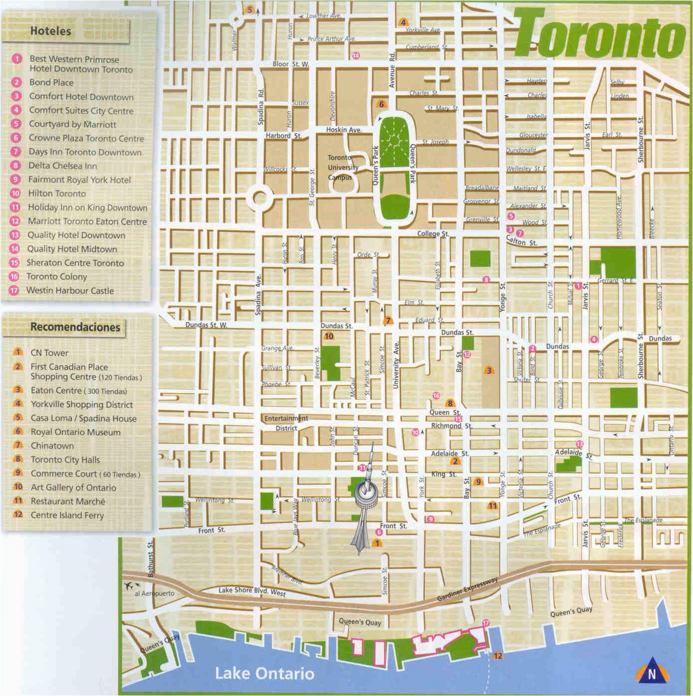 downtown toronto hotels map 2018 world s best hotels