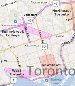 downtown toronto map map of downtown toronto hotels