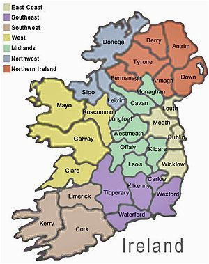 map of ireland compliments celtic tours maps ancient