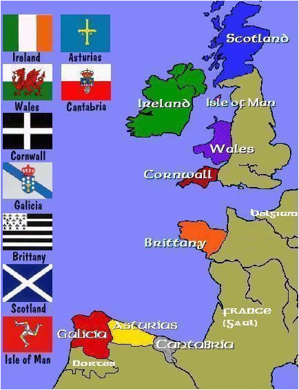 map of the celtic nations of europe maps celtic nations celtic