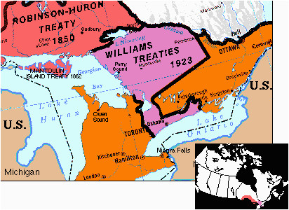 canadian first nations manitoulin 1862 robinson 1850 treaties