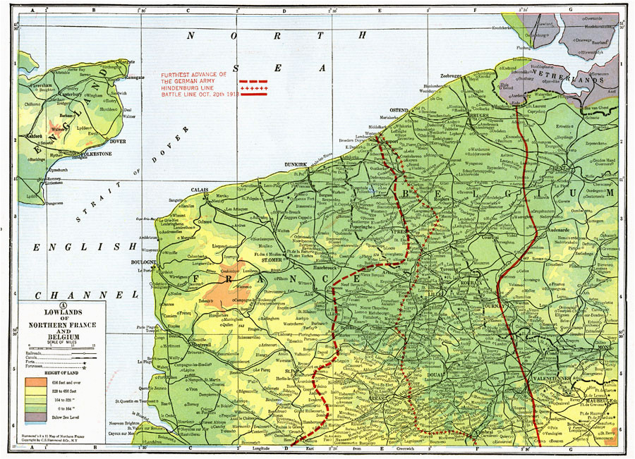 lowlands of northern france and belgium