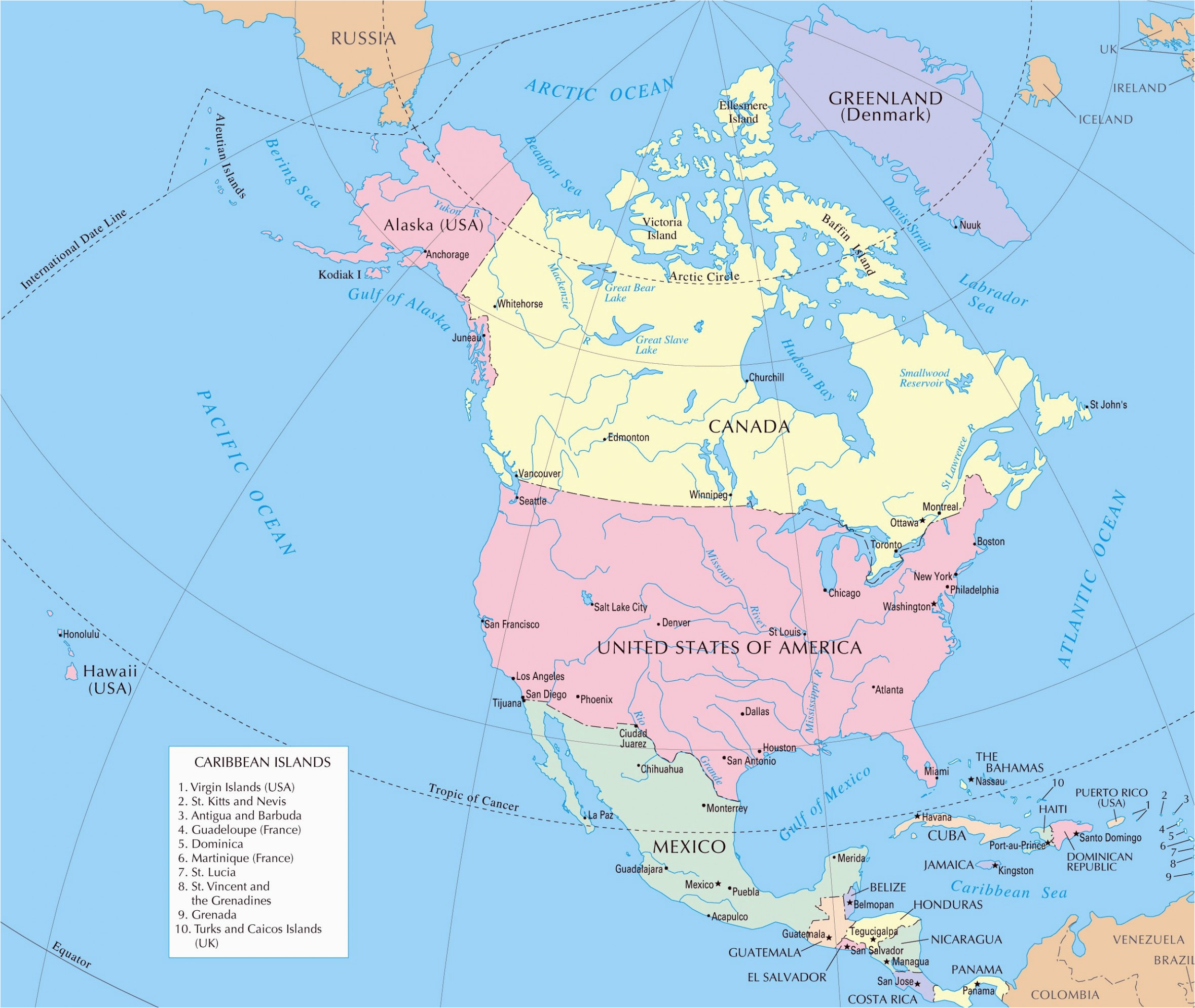 south america map labeled climatejourney org