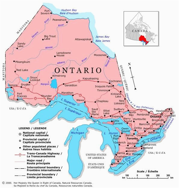 canada ontario world of maps ontario map discover