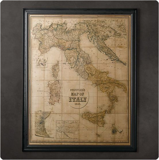 oversized vintage map of ireland den italy map map