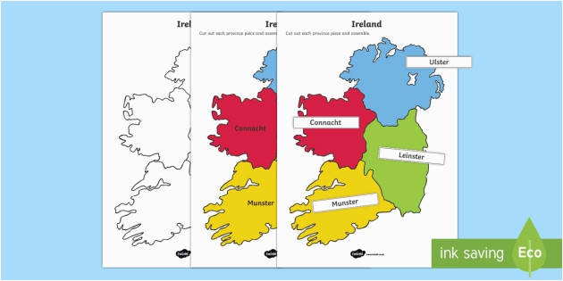 build ireland provinces and counties jigsaw worksheet activity sheets