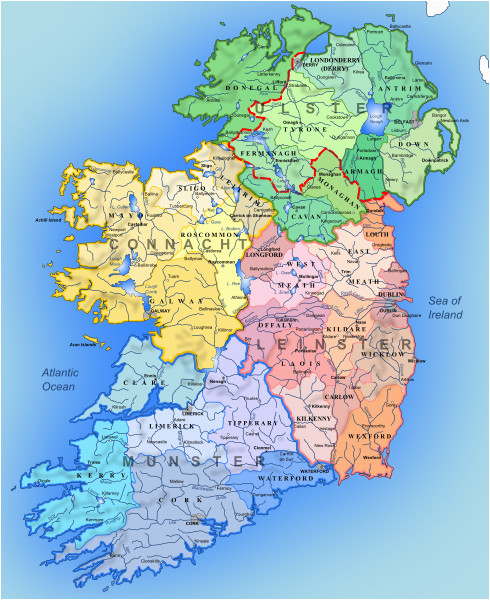 ireland s provinces ireland maps in 2019 ireland map