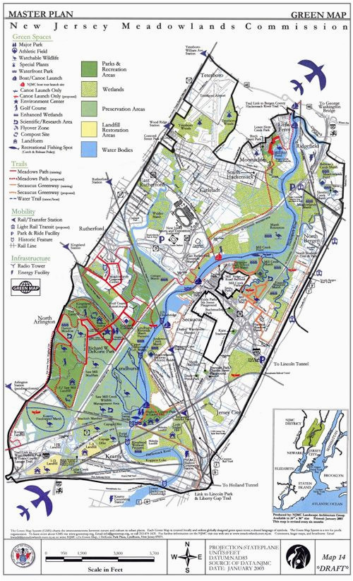 new jersey meadowlands map jersey the northeast north bergen