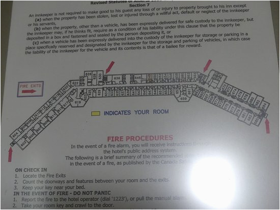 map showing room locations lake view to the bottom of map