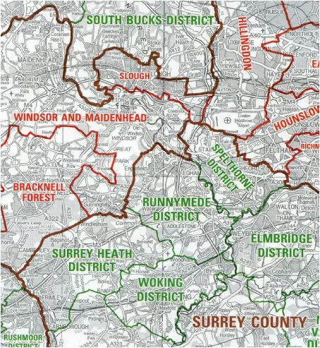 os administrative boundary map local government sheet 6