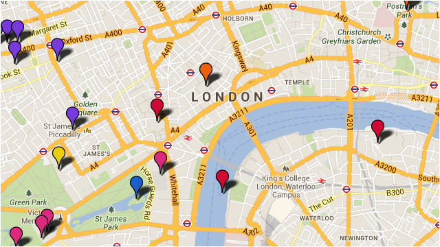 Map Of London England attractions London attractions tourist Map Things to Do Visitlondon Com