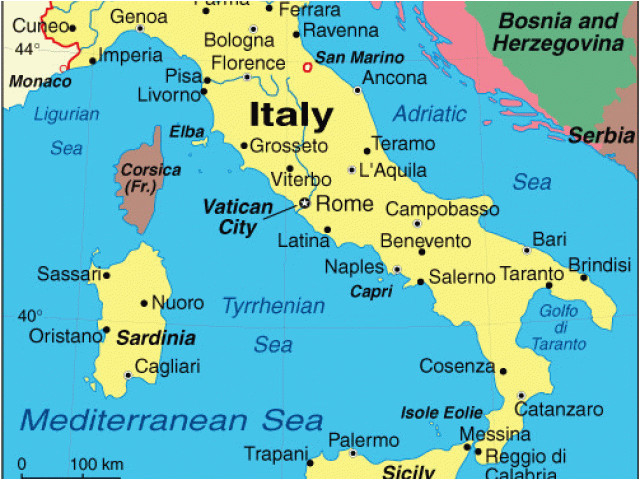 venice on italy map start in southern france then drive across to