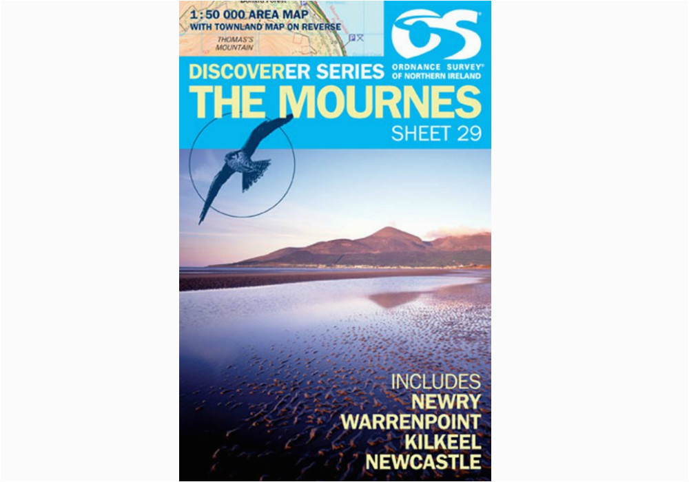 os irish discoverer 29 the mournes 1 50000