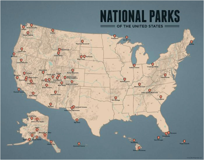 national parks best maps ever