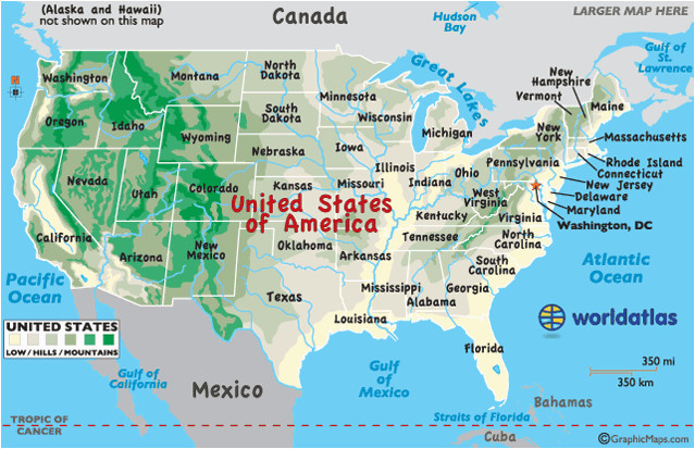 united states map worldatlas com