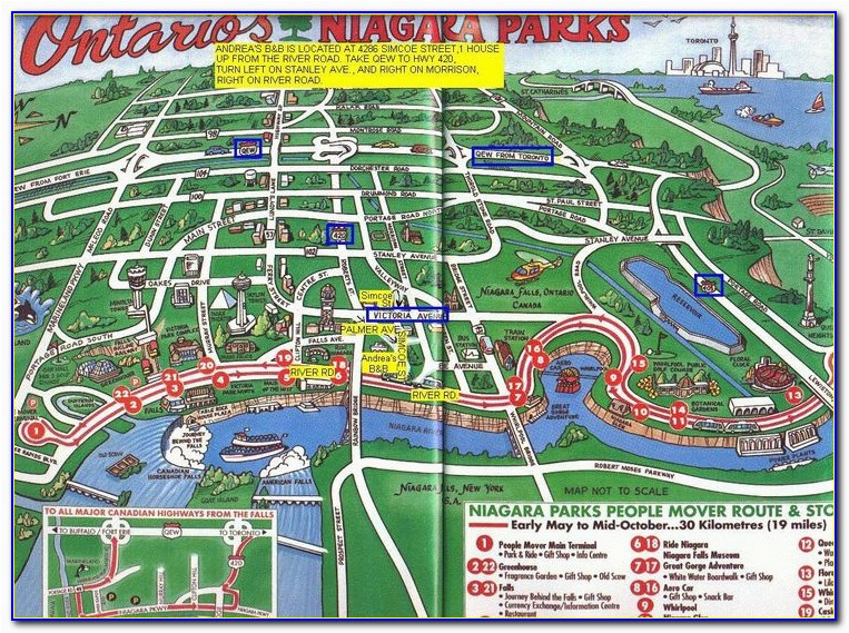 map of niagara falls ontario hotels maps resume examples jmmde682r1