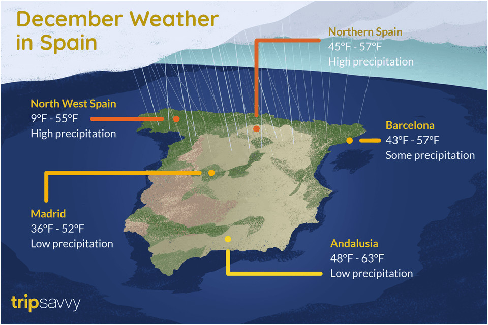 weather and things to do in spain during december