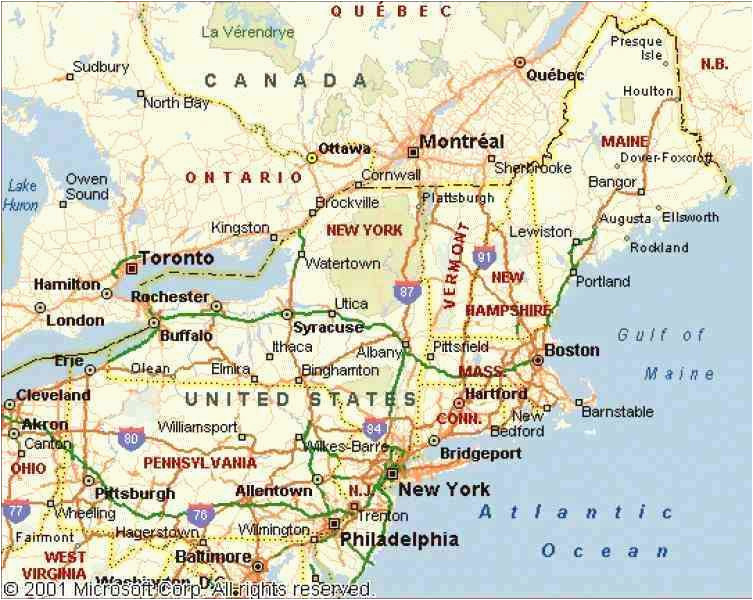 map of northeastern united states pergoladach co