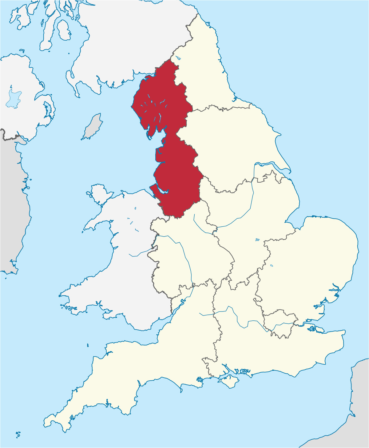 north west england wikipedia