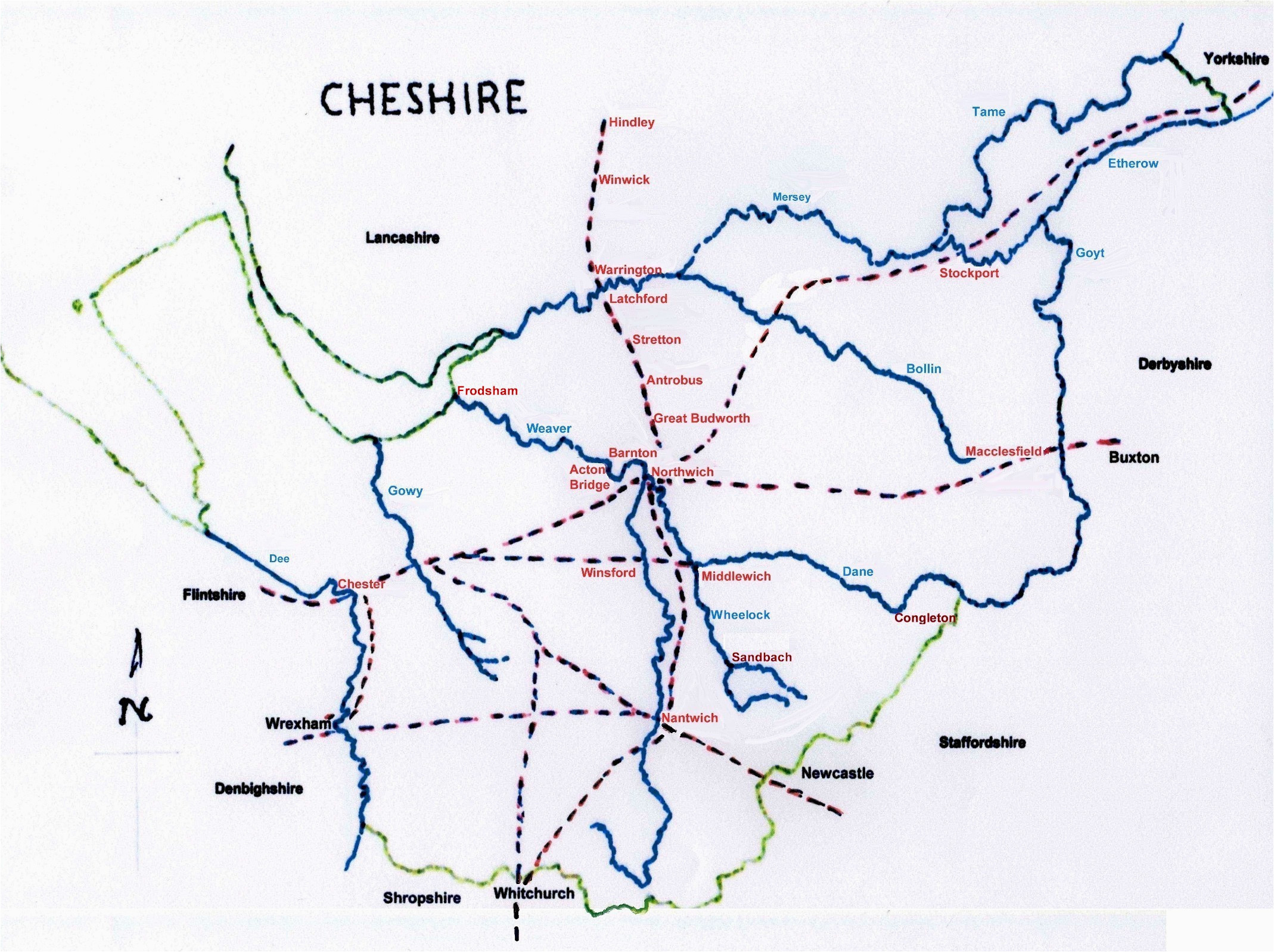 deep history of cheshire
