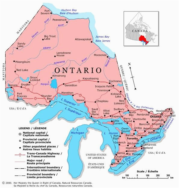 ontario map canada ontario map discover canada canada