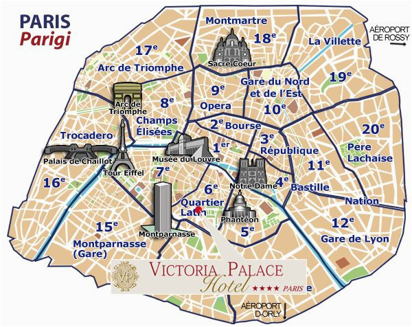 districts sites map of paris favorite places spaces