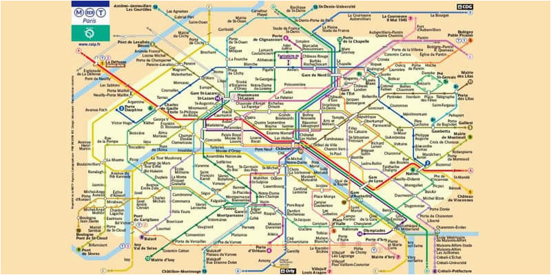 Map Of Paris France Landmarks | secretmuseum