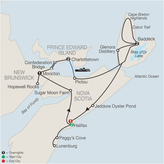 nova scotia prince edward island cape breton tour canada