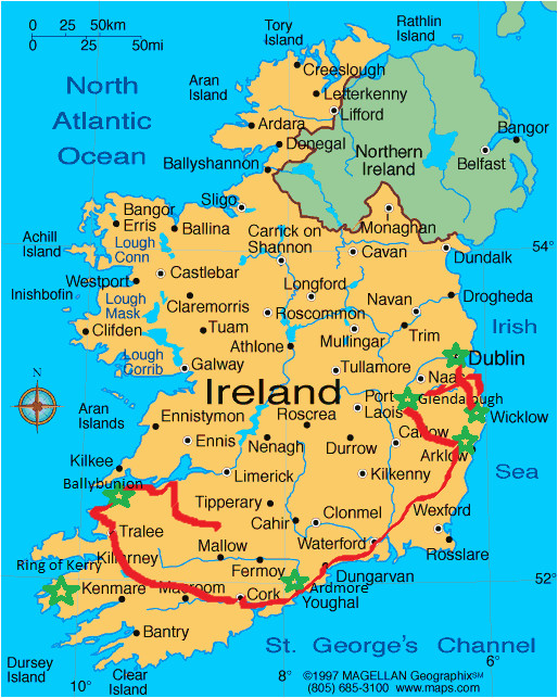 picturesque ireland follow shannon ireland ireland map