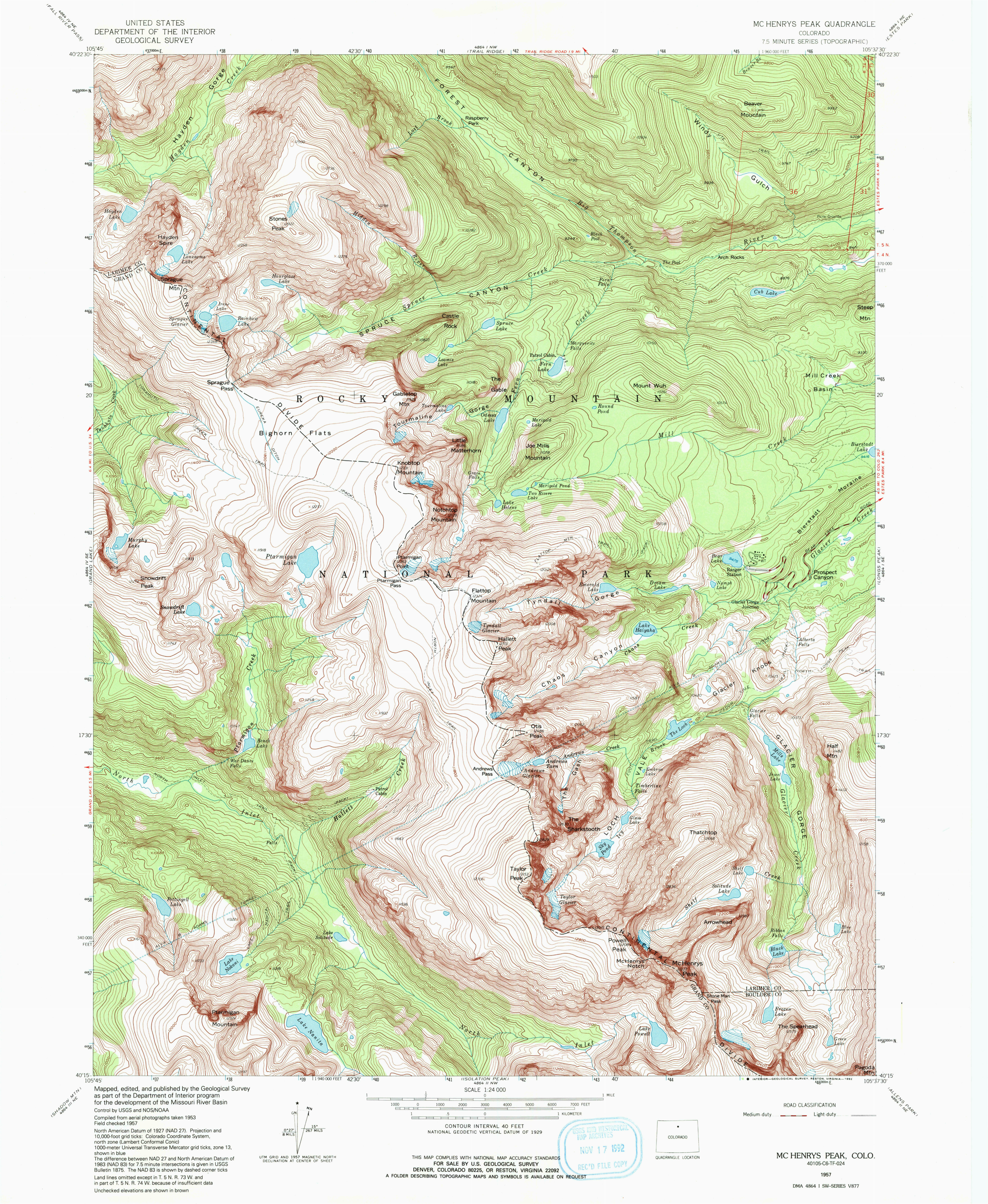 rocky mountain maps npmaps com just free maps period