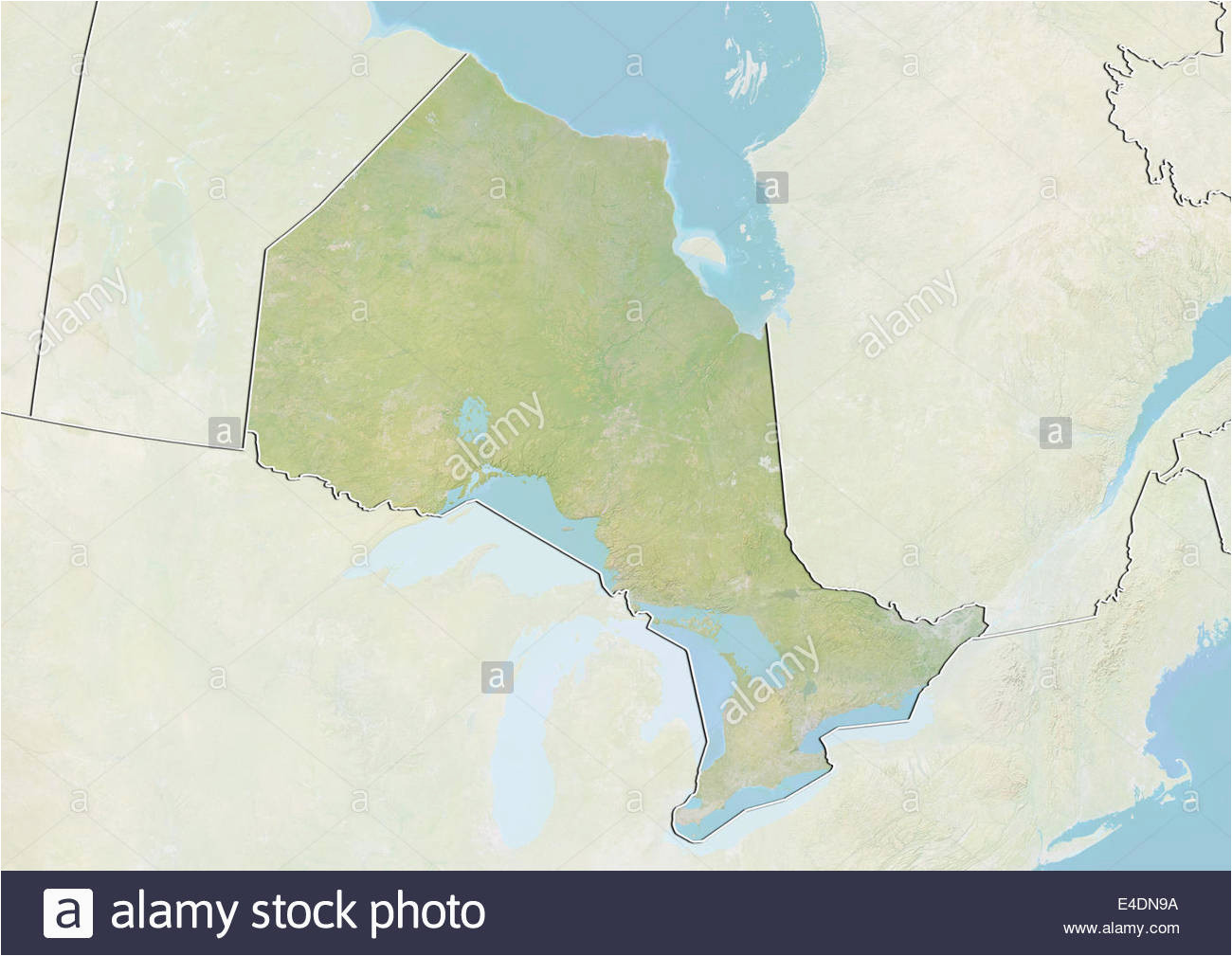 map of ontario stock photos map of ontario stock images