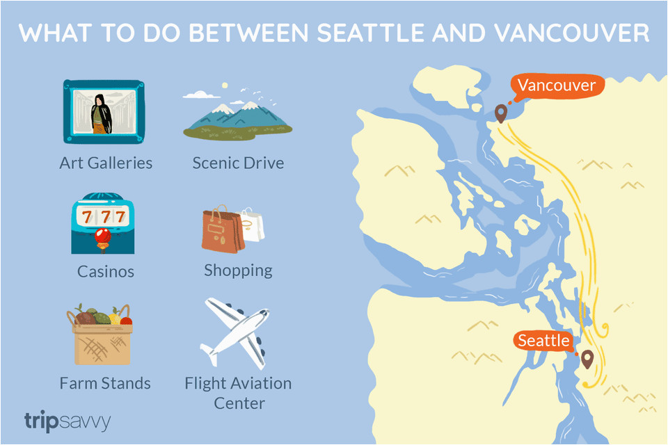 fun things to do between seattle and vancouver bc