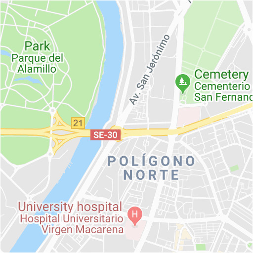 5 neighborhoods in seville spain google my maps spain