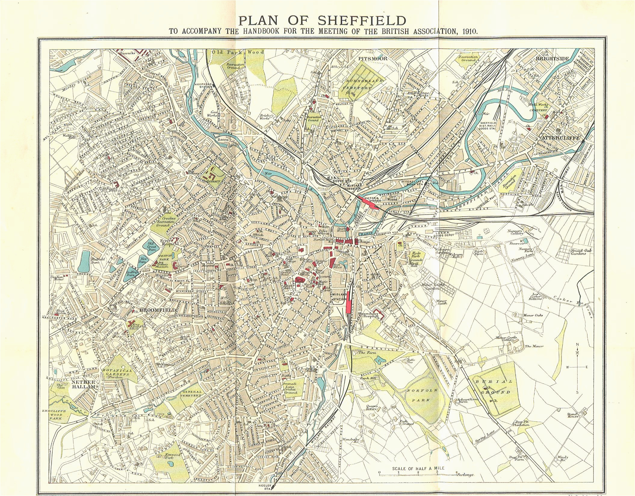 other maps plans layouts sheffield maps sheffield