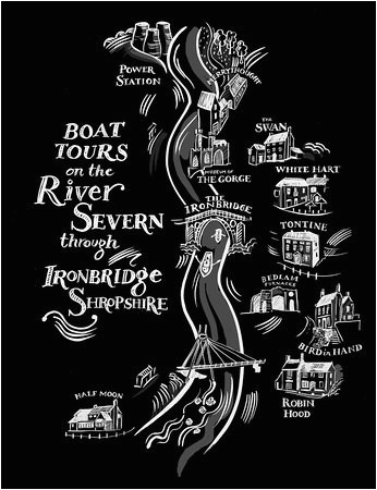 river map for multi trip day picture of shropshire raft tours