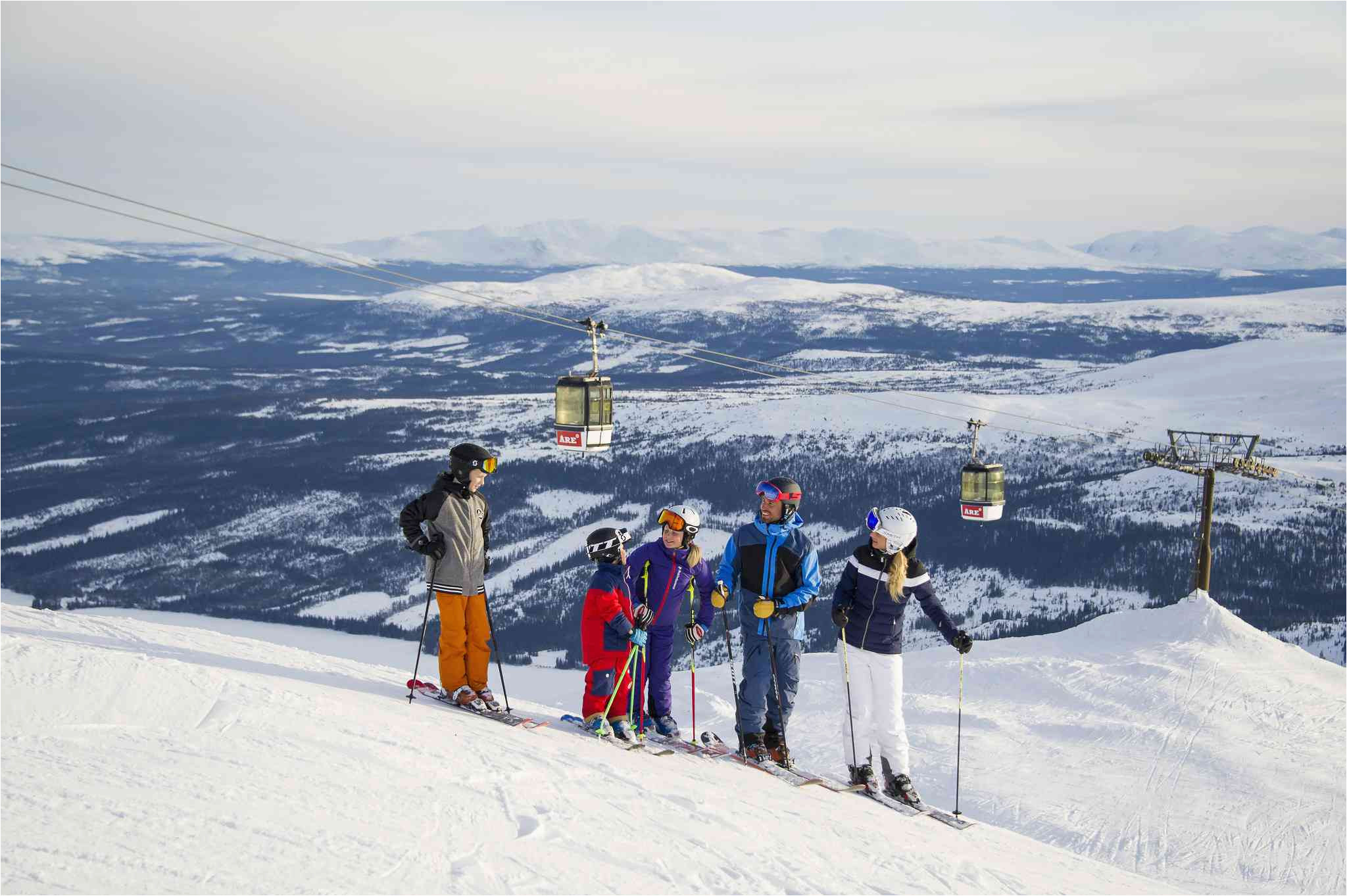 the best ski resorts in sweden