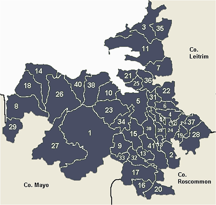 Map Of Sligo Ireland County Sligo Main Page