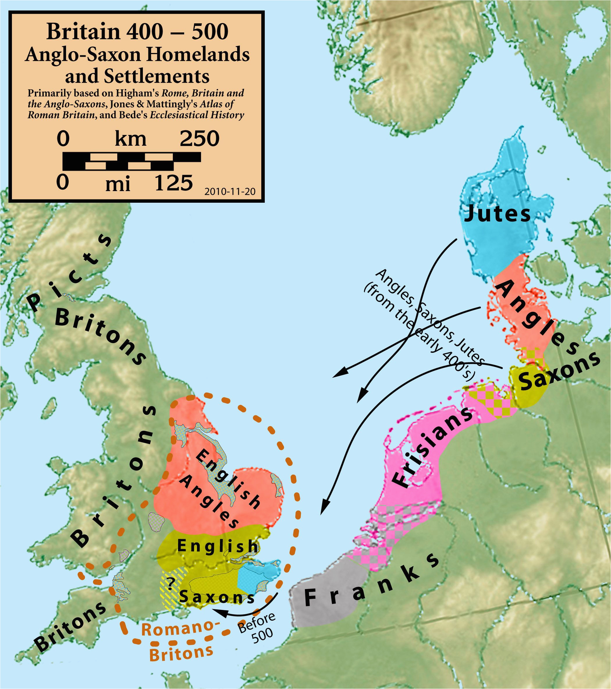 25 maps that explain the english language middle ages map