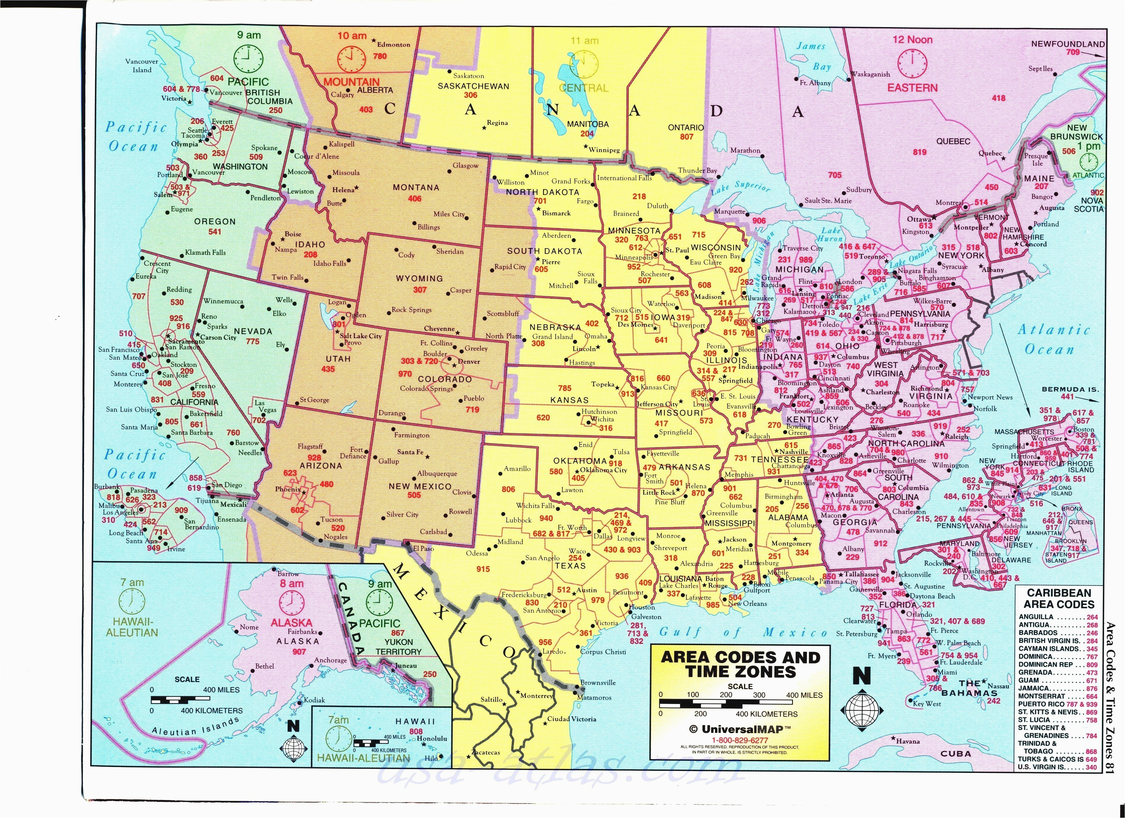awesome us map of states timezones time zone map usa full size