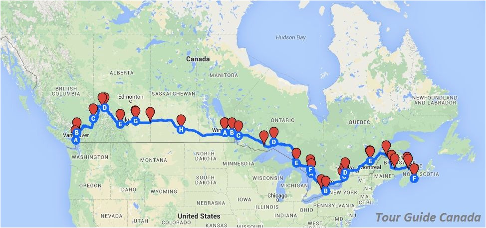the most scenic route to travel across canada canada rv trip in
