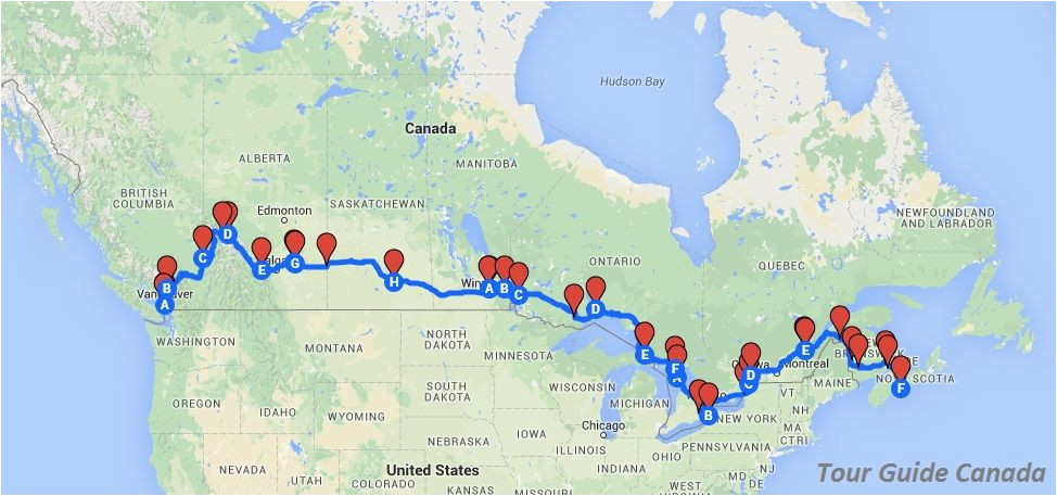 trans canada highway travel guide