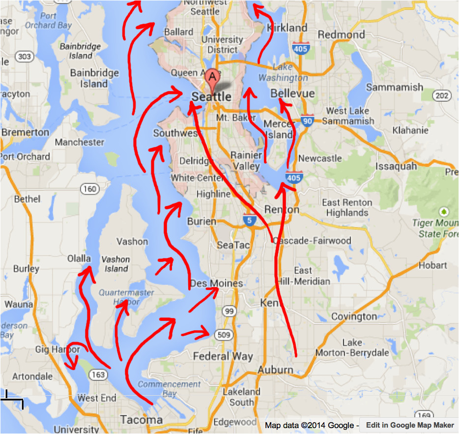 mt rainier can cause huge tsunamis as well as lahar floods salish