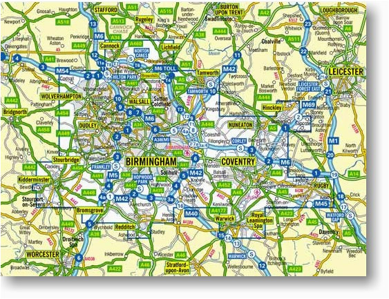 birmingham and west midlands memory map area