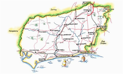 Map Of West Sussex England Maps Of West Sussex West Sussex County Council.