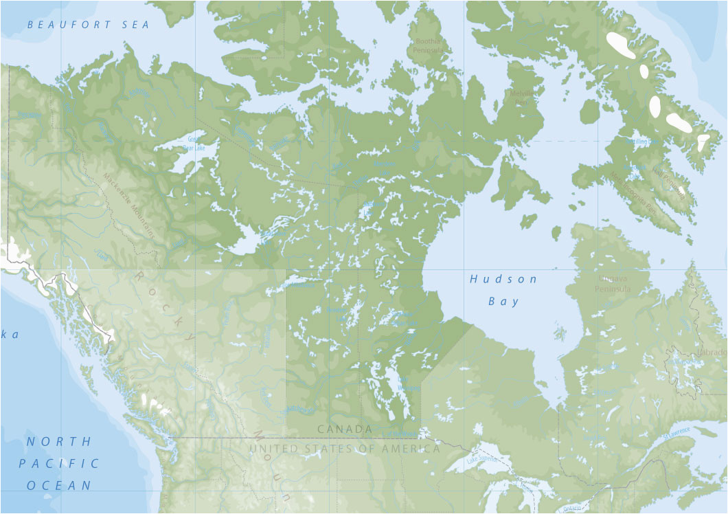 explore canada and alaska by map by canada by design