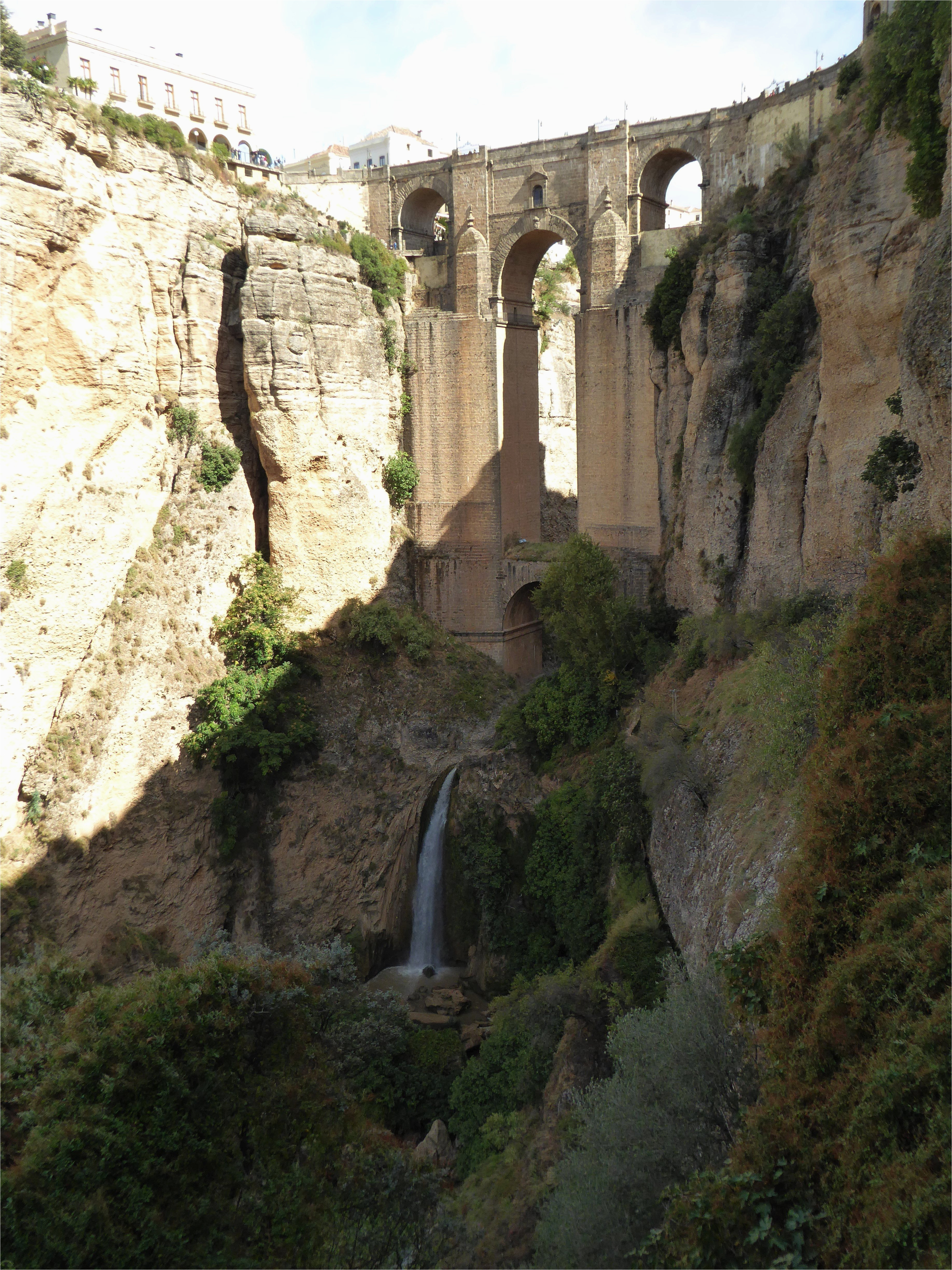 ronda is a mountaintop city in spain s malaga province that s set