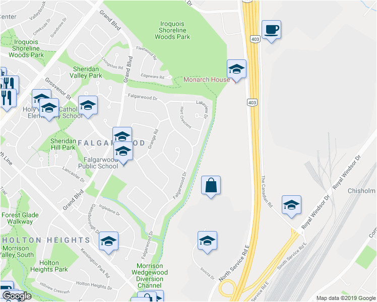 1229 falgarwood drive oakville on walk score